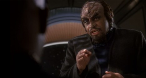 Klingon lawyered up... Kl'awyered up, if you will.