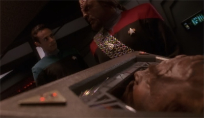 "This is nothing. You should have seen the job I did on Bareil!"