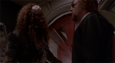 "You want me to kill you? Good, because this was beginning to look like a bad sit-com episode."