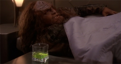 "I had the most horrible dream. I dreamt I was Jake Sisko."