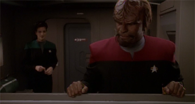 Worf has made his bed...