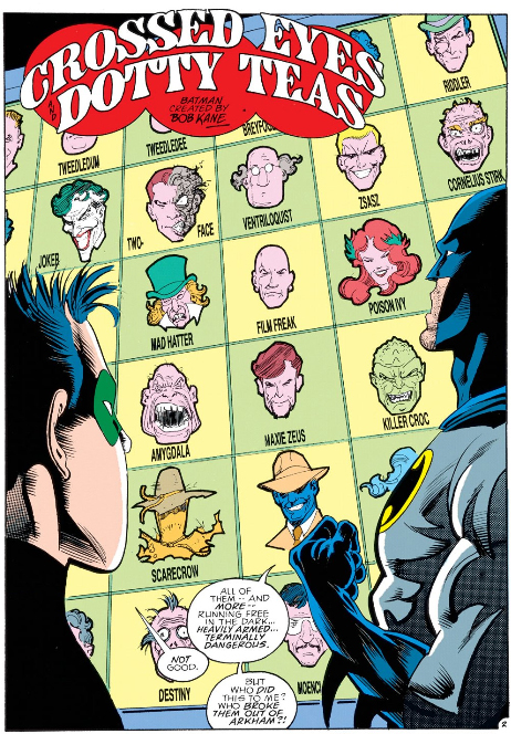 All of Batman's greatest adversaries... ... and Maxie Zeus.