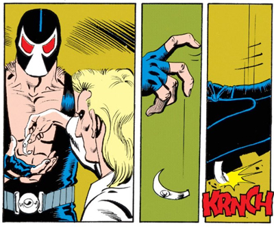 "I will crush Batman like I crushed that tracking device..."