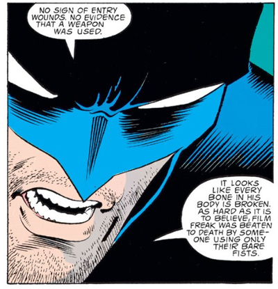 "If Bane can kill Film Freak... than NOBODY is safe."