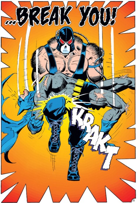 Batman just snapped...