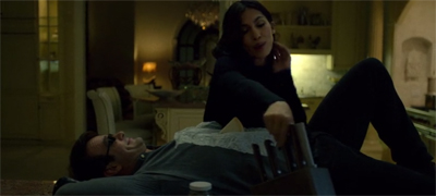 Suggestively place knife, eh?