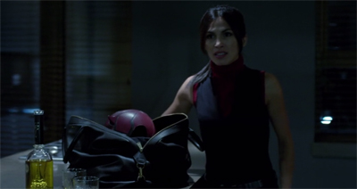 She even picked up his suit!