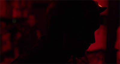 Devil in the dark... red...