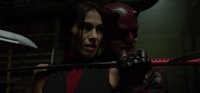 Elektra's neck is on the line...