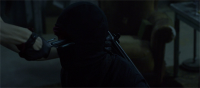 Sai through the eye...