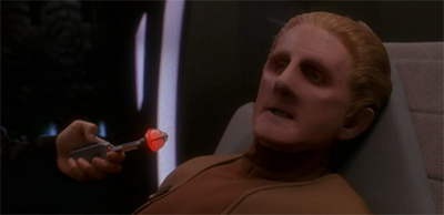 "I can't do anything to help him. I even tried pointing the weird glowy stick at him and... nothing."