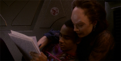 "Sign here. Initial here."