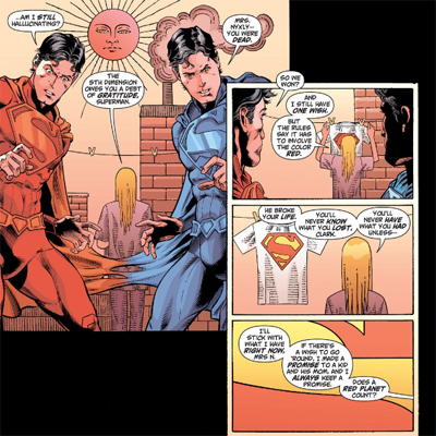 Colour him excited...