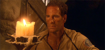 "I saw Gary Graham teach Kes to put out a candle with her mind. I thought I'd try it."