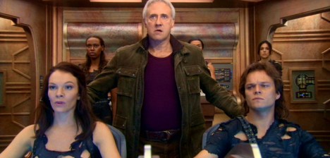 "I'm in command! And there's no Timothy Carhart to stop me now!"