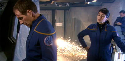 There are definitely sparks between them.