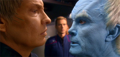 He could threaten Soval until he was blue in the face.