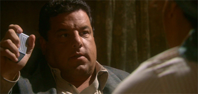 "You think I survived six seasons on The Sopranos by being trusting?"