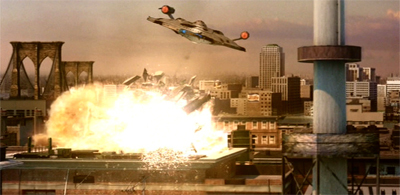 The resulting property damage hit the New York property market more significantly than any event until the Chitauri invasion.