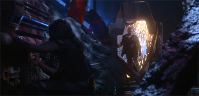 "Boy, they started taking down the sets early."