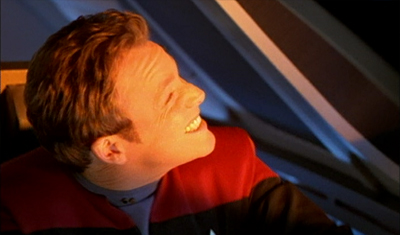 "Hey, I'm piloting here!"