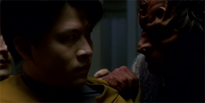 "Hey, they're not supposed to try to fire me until the next season!"