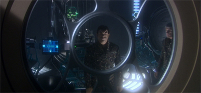 "I am really going to miss this view. Romulan office space is at a premium."