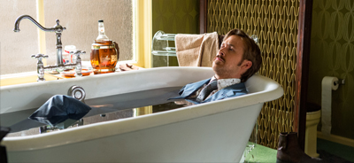 Did we mention he washed up?