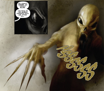 "I didn't know we had the budget for this outside of Fight the Future!"