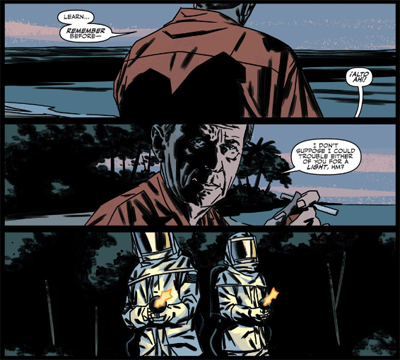 "No. But we can offer some irony."