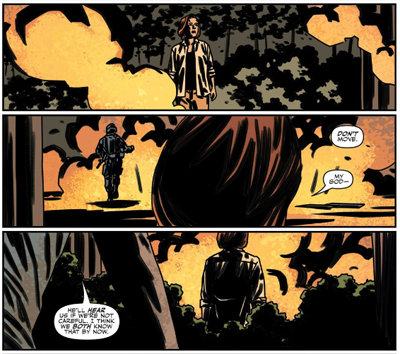 Burning down the house.