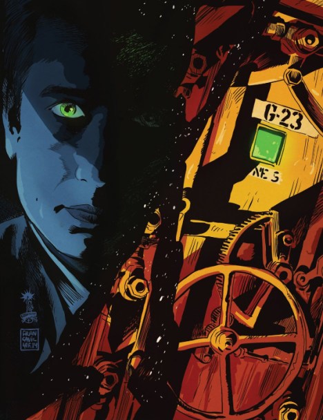 Ol' green eyes is back...