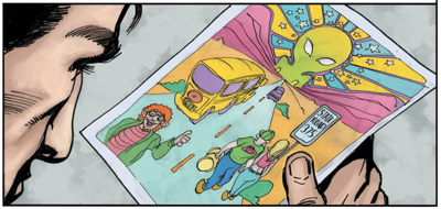 Colour Mulder excited...