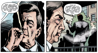 Putting him is tidy little boxes...