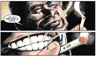 Doing the hippie shake...