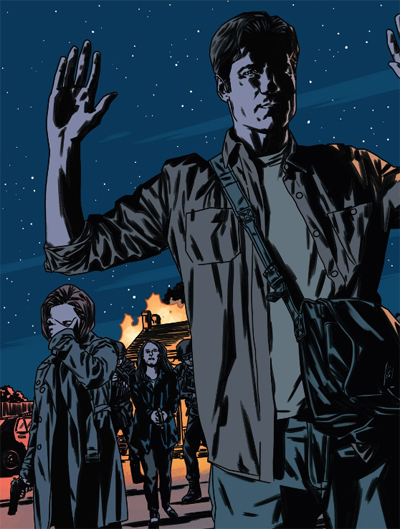 Scully's facepalm is just the best. Mulder is the worst fugitive ever.