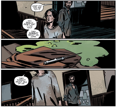 Reyes takes a stab at wrapping up some dangling plot threads.