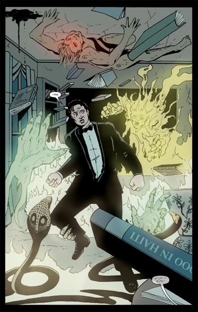 Burning down the house...