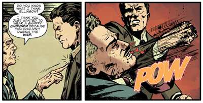 Punching above his weight.