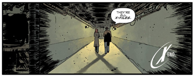 "But the real X-files is the files we made along the way."