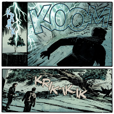 Branching off continuity.