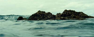 An island in the sea of... sea.