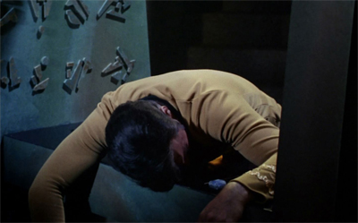 Collapse from exhaustion. And a light zapping.