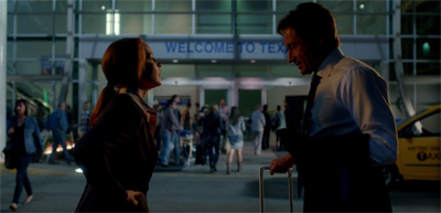 "Agent Einstein, did you pick up my cowboy hat?"