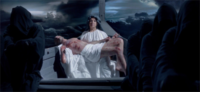 A Pieta the action...