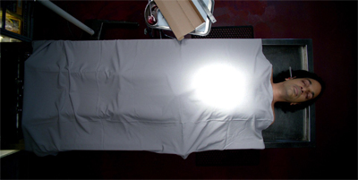 Obligatory Scully autopsy scene!