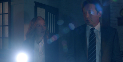 Obligatory flashlights scene!