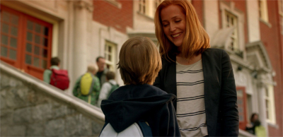 Scully is happy. The universe will not abide this.