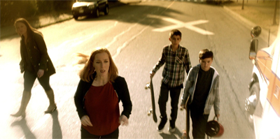 "X" marks the spot where Scully's life came off the rails.