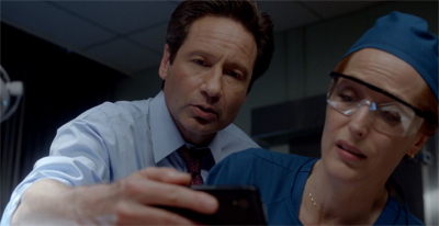"I'm telling you, Scully. It looks a lot more impressive on a big screen."